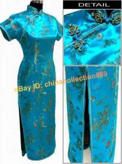 Chinese Women Long Cheongsam Evening Dress/Qipao  