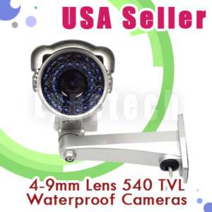 SONY 540 LINE CCD CCTV OUTDOOR Waterproof CAMERAS  