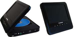 Thomson TWIN720DP Tragbarer DVD Player (17,8 cm (7 Zoll), 2 LCD 