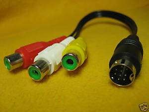 MMI AV Cable 9 PIN S VIDEO to 3 RCA composite M/F  