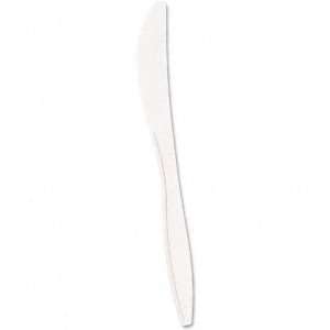  Boardwalk® Mediumweight Polypropylene Cutlery, Knife 