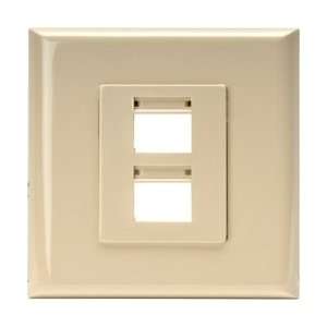  Channel Vision Ivory Decora Compatible Insert Single Gang 