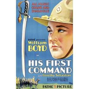  His First Command Movie Poster (11 x 17 Inches   28cm x 