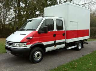 2005 05 Iveco Daily 65C15 Crew Cab Box Van with Taillft  