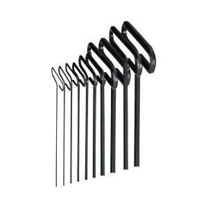  HEX KEY SET 10 PC T HANDLE 9IN. SAE 3/32 3/8IN. Arts 