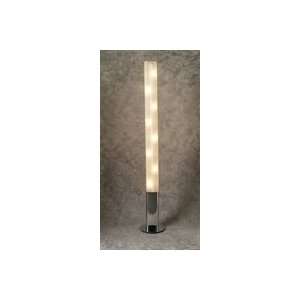 PLC Lighting 81355 PC Flambeau 8 Light Floor Lamp, Polished Chrome 