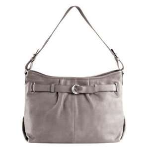  FranklinCovey Veronica Leather Tote   Charcoal Office 