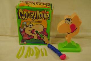   GOOEY LOUIE   Vintage 1995 Playtoy Game   PULL SNOT OUT OF HIS 