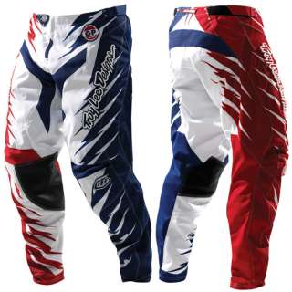 Troy Lee Designs GP Race Pant Downhill Trousers Shocker Red/White/Blue 