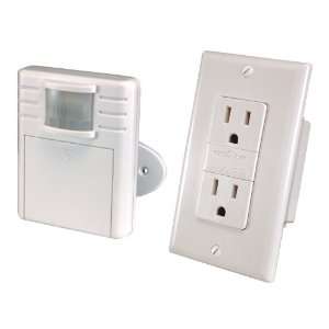 Heath/Zenith WC 6054 WH Transmitter and Receiver Motion Receptacle Set 