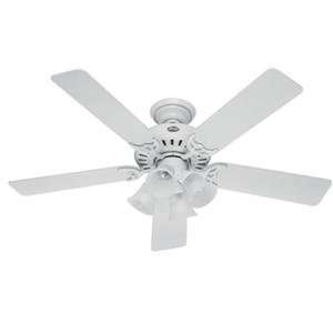  NEW H 52 White Ceiling Fan (Indoor & Outdoor Living 