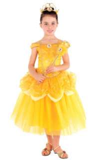 Girls Disney Princess Belle Costume   Disney Costumes