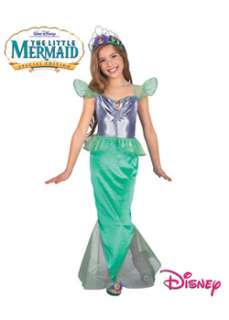 Kids Standard Ariel Little Mermaid Disney Girls Costumes Costume at 
