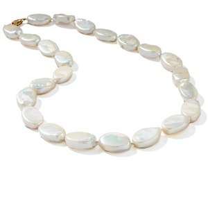 14K Cultured Freshwater Pearl 17 Necklace 