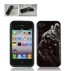   WHITE CHEETAH HYBRID Case Cover Protector Cell Phones & Accessories