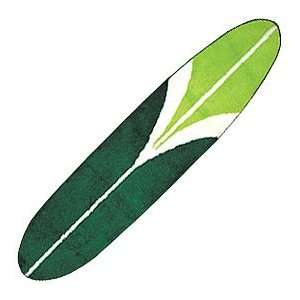   Green Speedo Print Long board Hawaiian Surf Rugs 50519