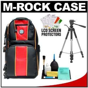 Rock 675 Arches Digital SLR Camera Sling Backpack Case (Black/Red 