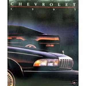  1991 Chevrolet Car Full Line vehicle brochure Everything 