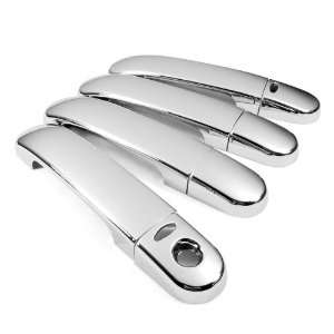  Mirror Chrome Side Door Handle Covers Trims for Nissan 04 