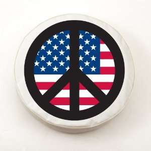  USA Peace Sign Jeep Spare Tire Covers