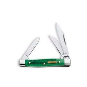 John Deere Three Blade Case Knife, 2 5/8  Sports 