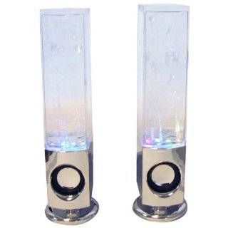 Led Sound Activated Computer Fountain Speakers