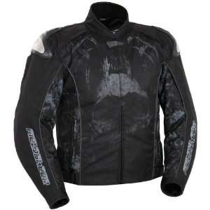  Fieldsheer Skull Mens Motorcycle Jacket Black Large L 6011 