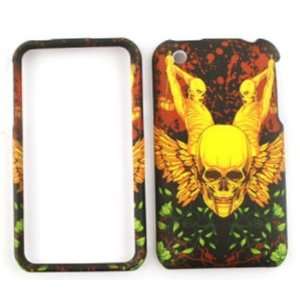  Apple iPhone 3G/3GS Skull with Wings Hard Case,Cover 