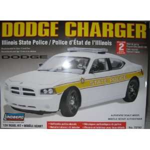  Lindberg 1/24 Illinois State Police Dodge Charger KIT 