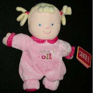   One Year Plush Pink My First Doll Baby Toy  Toys & Games  