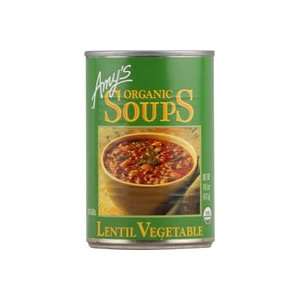  Amys Organic Soup Lentil Vegetable    14.5 fl oz Health 