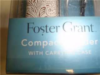 Foster Grant Frameless Reading Glasses w/Tan Case +1.00  