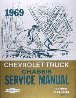 1969 Chevrolet Truck Repair Shop Manual 69 Pickup Suburban Van Service 