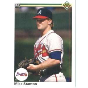  1990 Upper Deck #61 Mike Stanton RC   Atlanta Braves (RC 