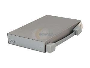   LaCie Rikiki Go 1TB USB 2.0 Silver Portable External Hard Drive 301946