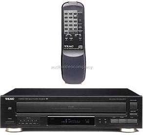 New TEAC 5 Disc CD Changer CD R RW  + Remote Control  