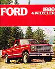 1980 Ford F 150 4 wheeler Truck Sales Brochure