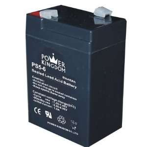  6 Volt 5 Ah   Sealed Lead Acid Battery (PS) Electronics