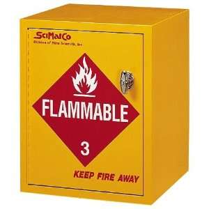   Flammable Storage Cabinet, 4 gallon capacity, manual latching door