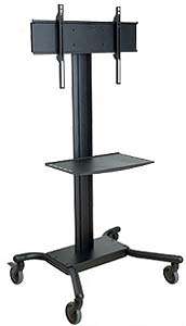 Peerless Universal Rolling Cart for 32   60 Flat Panel Screens with 