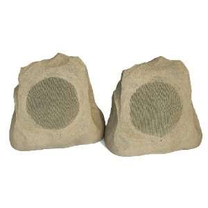  5 1/4 2 WAY Sandstone Rock Landscape Speaker Electronics