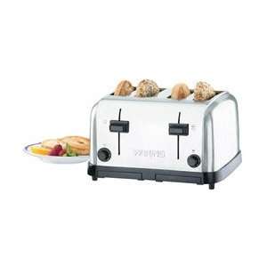   Chrome 4 Slice Toaster (15 0351) Category Toasters and Toaster Ovens