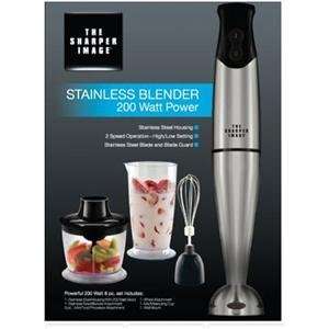   The Sharper Image 3 Cup Stainless Steel Blender 8130