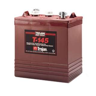 Trojan T 145 CR245 6V 260Ah Lead Acid Golf Cart Battery  