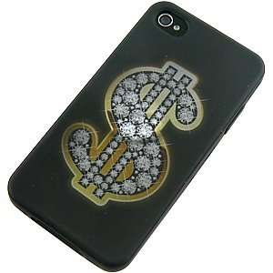    TPU Skin Cover for Apple iPhone 4, Dollar Sign Electronics