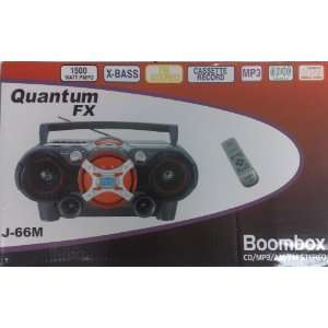  Quantum FX J 66M CD /  / FM Stereo Boombox  Players 