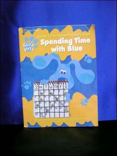 Blues Clues Spending Time with Blue 1 Blues Clues Signs 2 Activity 