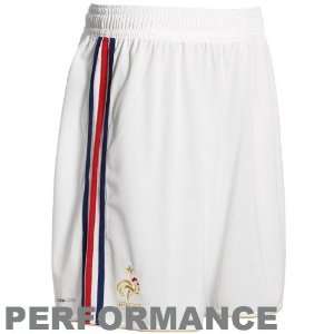 adidas France White World Cup Home Performance Soccer Shorts  