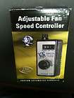 Fan Speed Controller, Adjustable, In Line Plug Model FA