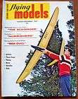 vintage flying models magazine august septemb er 1962 rc designs